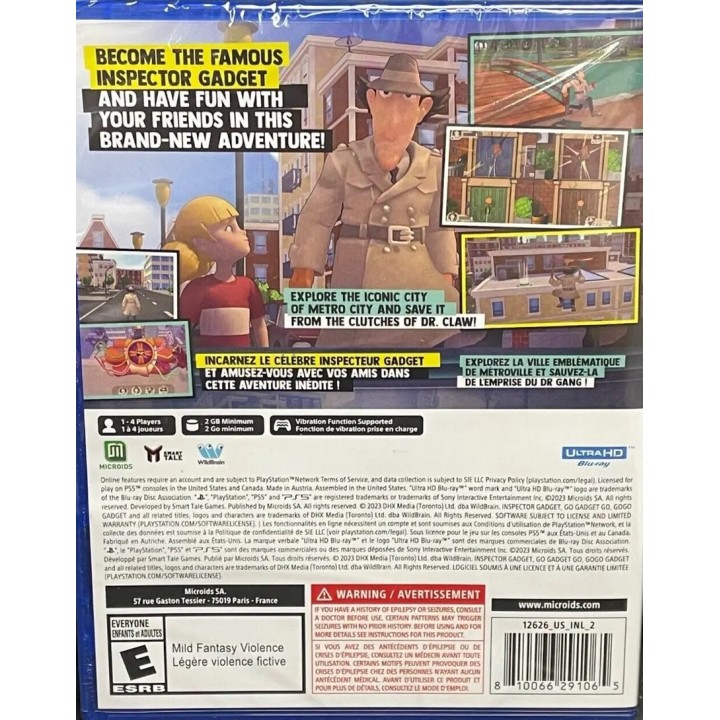 Inspector Gadget: Mad Time Party PS5 Game