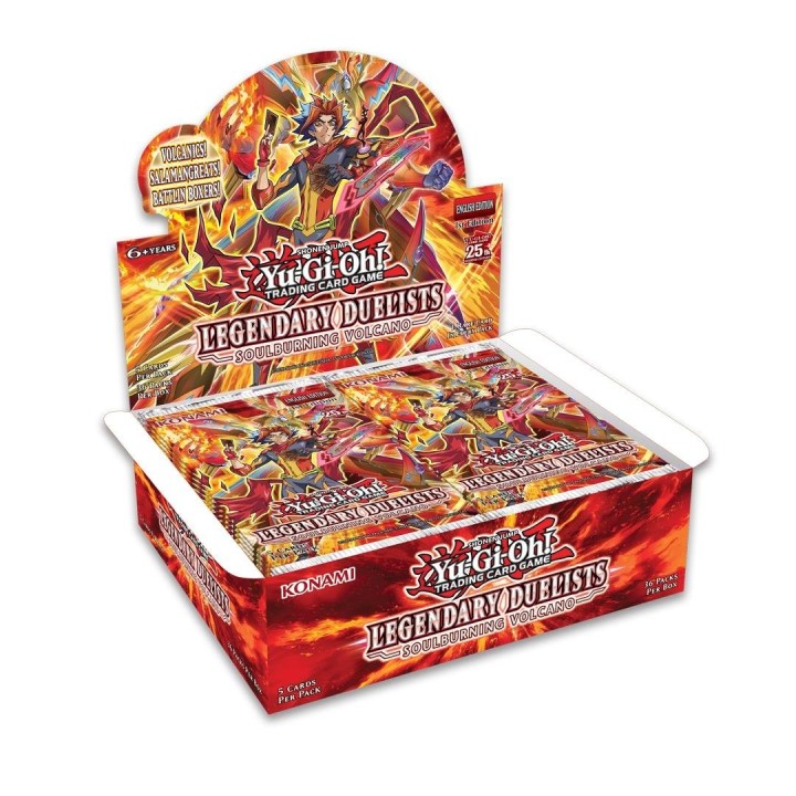 Yu-Gi-Oh! TCG Booster Display (36 boosters) - Legendary Duelists: Soulburning Volcano