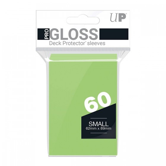 Ultra Pro Card Sleeves - Japanese Size Gloss (60) - Lime Green(REM84100)