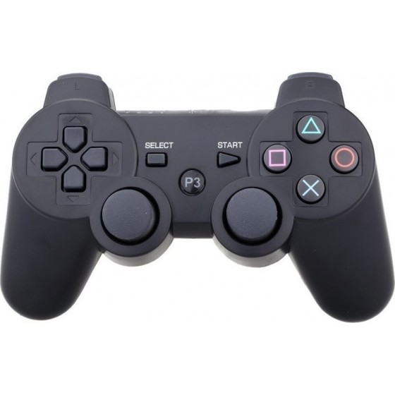 DualShock Ενσύρματο Gamepad Bluetooth six-axis EY-902 για PS3 Μαύρο