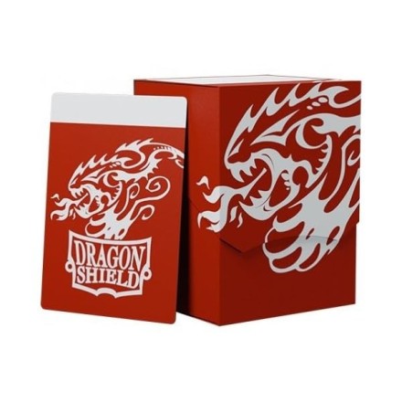 DRAGON SHIELD DECK SHELL RED/BLACK(ART30707)