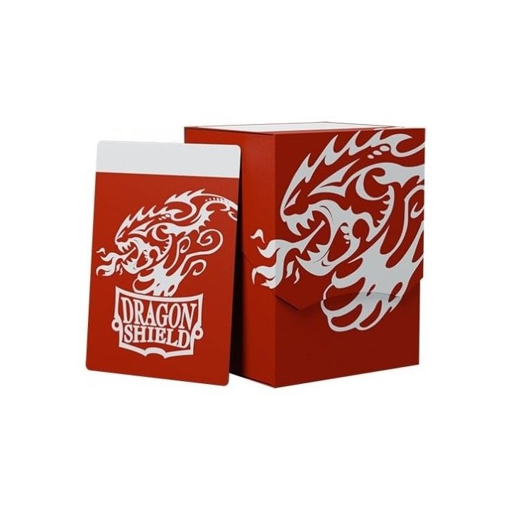 DRAGON SHIELD DECK SHELL RED/BLACK(ART30707)