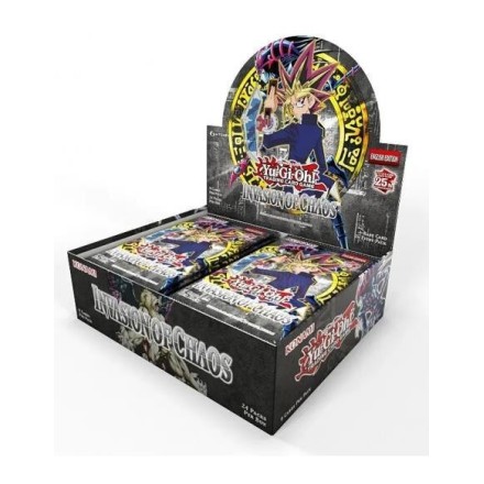 Konami Yu-Gi-Oh! TCG Booster Display Invasion of Chaos 2023