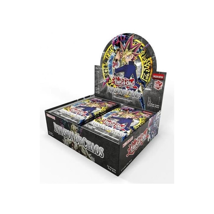 Konami Yu-Gi-Oh! TCG Booster Display Invasion of Chaos 2023