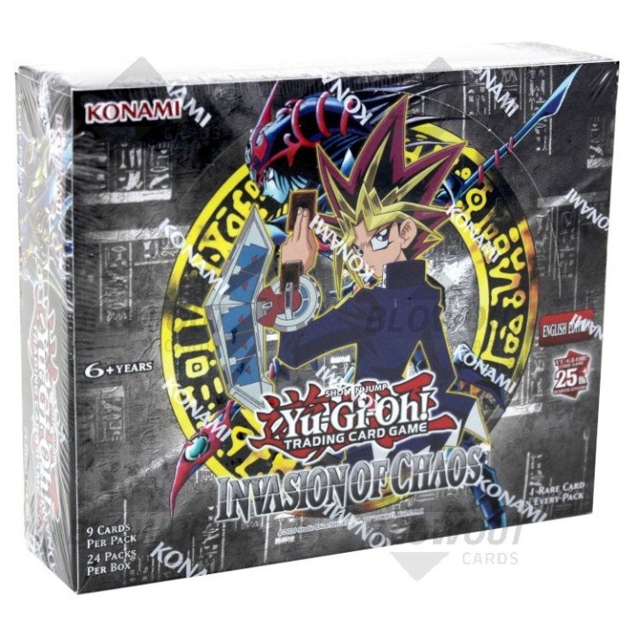 Konami Yu-Gi-Oh! TCG Booster Display Invasion of Chaos 2023