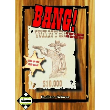 Kaissa Επιτραπέζιο Παιχνίδι Bang! για 4-7 Παίκτες 8+ Ετών(KA110598)