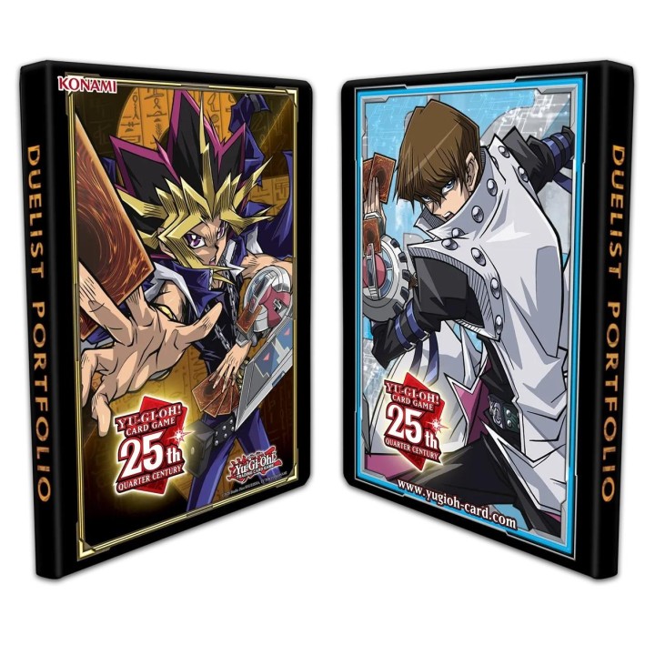Yugi & Kaiba Quarter Century 9-Pocket Duelist Portfolio-Album