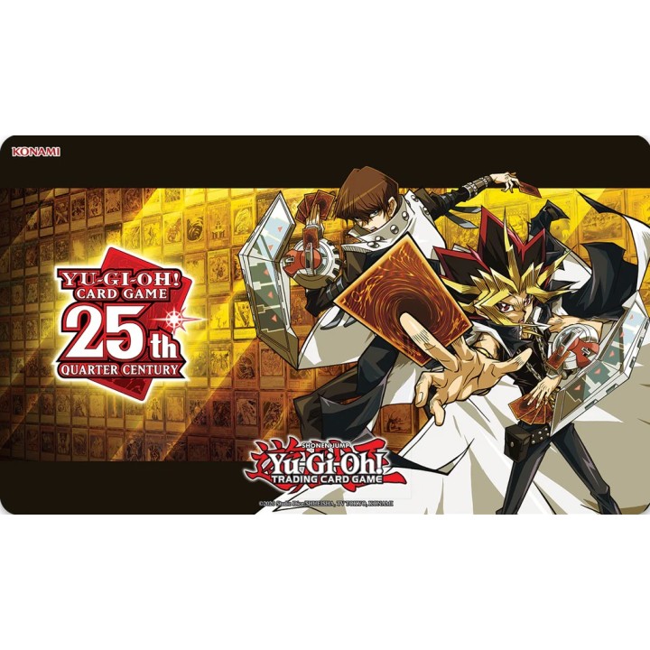 Yugi & Kaiba Quarter Century Game Mat