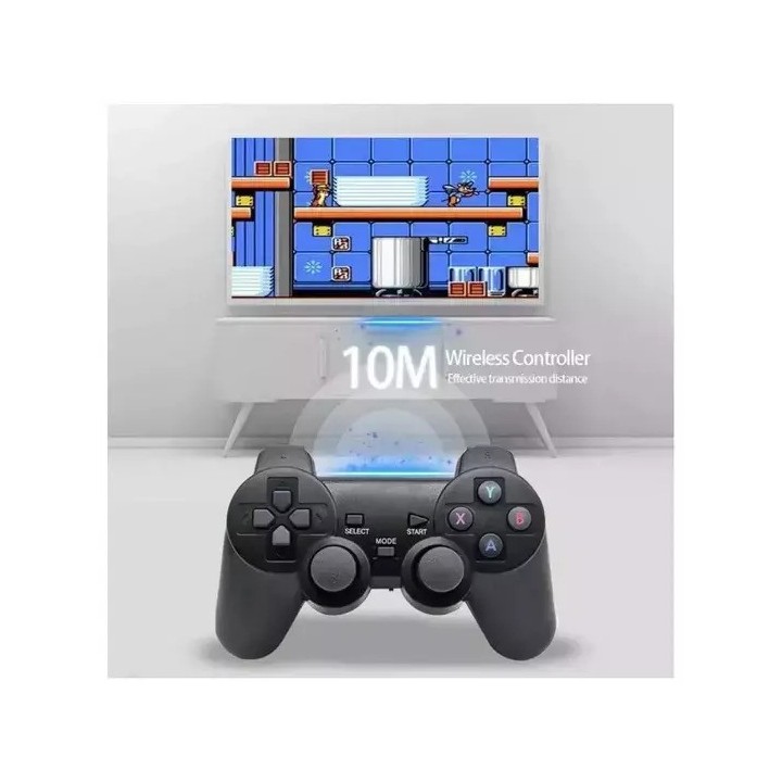 Κονσόλα παιχνιδιών 8k ultra HD android TV game dual system stick – Μαύρο