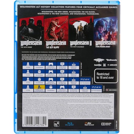 Wolfenstein: Alt History Collection PS4 Game
