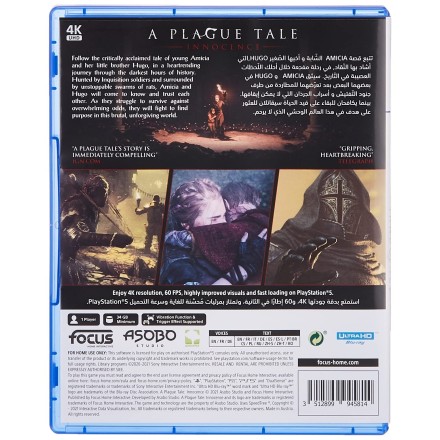 A Plague Tale: Innocence PS5 Game Used-Μεταχειρισμένο