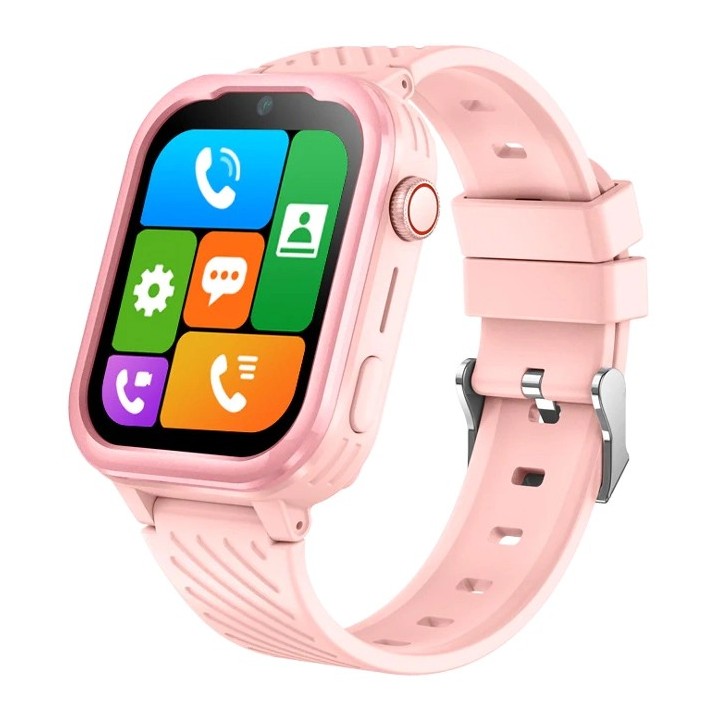 INTIME GPS smartwatch για παιδιά IT-063, 1.85", κάμερα, 4G, IPX7, ροζ