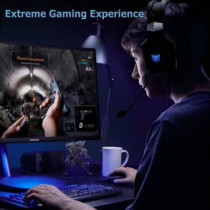 Onikuma K8 Over Ear Gaming Headset με σύνδεση 3.5mm / USB