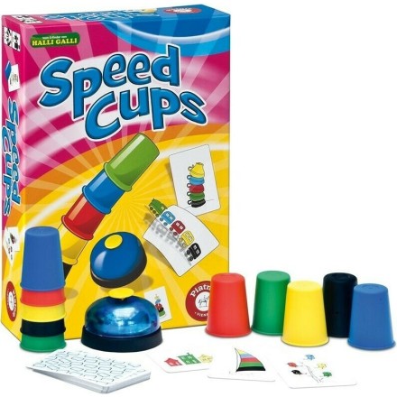 Kaissa Επιτραπέζιο Παιχνίδι Speed Cups για 2-4 Παίκτες 6+ Ετών(KA111526)