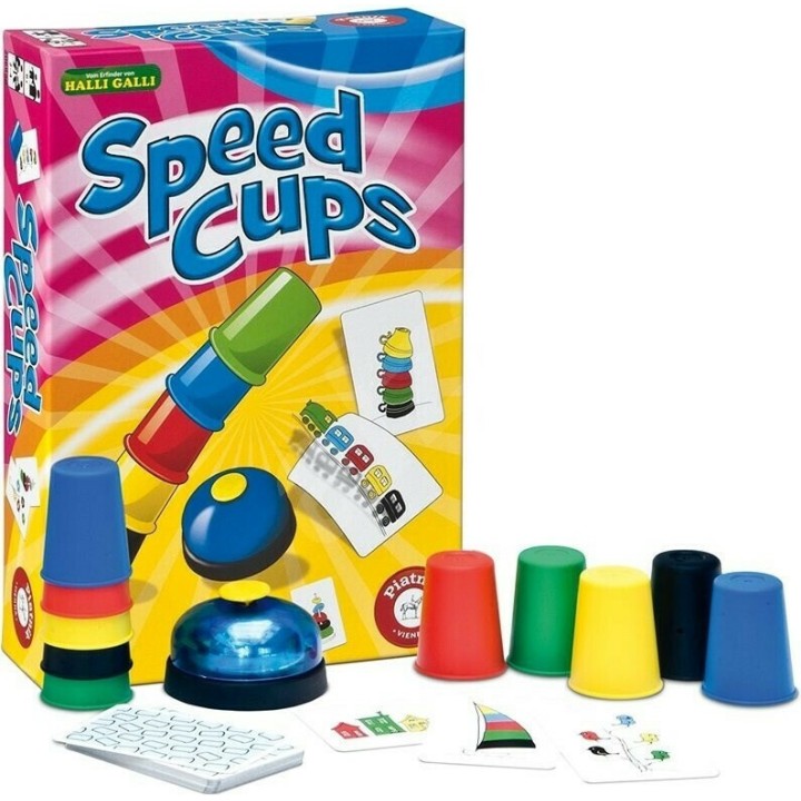 Kaissa Επιτραπέζιο Παιχνίδι Speed Cups για 2-4 Παίκτες 6+ Ετών(KA111526)