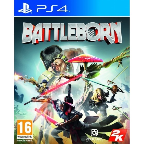 Battleborn PS4 GAME Used-Μεταχειρισμένο