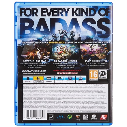 Battleborn PS4 GAME Used-Μεταχειρισμένο
