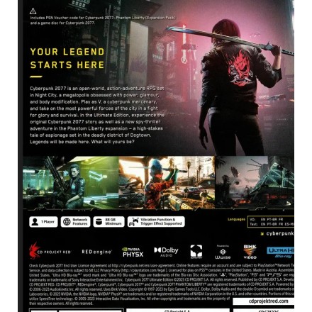 Cyberpunk 2077 Ultimate Edition PS5 Game