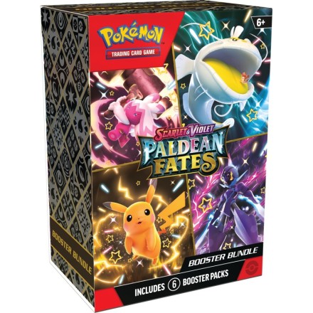 Pokemon Scarlet & Violet Paldean Fates Booster Bundle SV4.5(POK858901)