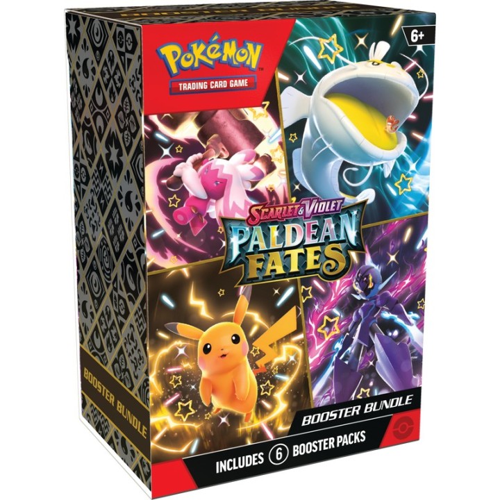 Pokemon Scarlet & Violet Paldean Fates Booster Bundle SV4.5(POK858901)
