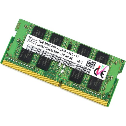 Hynix 8GB HMA41GS6AFR8N-TF 2Rx8 PC4-2133P DDR4 Laptop RAM Memory
