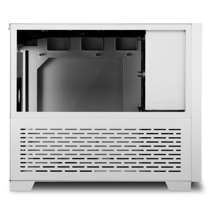 Sharkoon MS-Z1000 Midi Tower Κουτί Υπολογιστή με Πλαϊνό Παράθυρο Λευκό