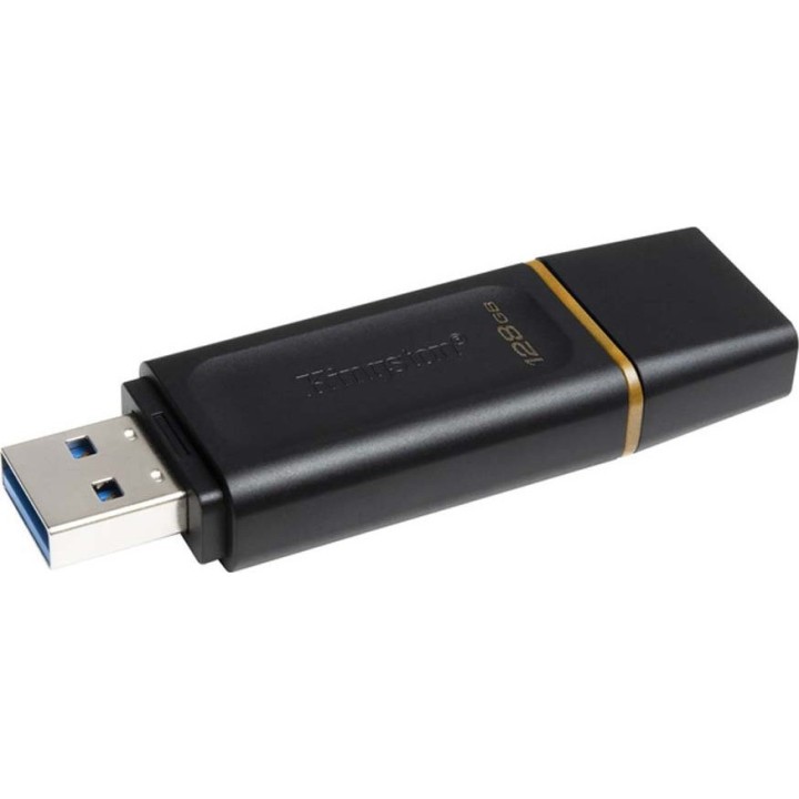 Kingston DataTraveler Exodia 128GB USB 3.2 Stick Μαύρο/Κίτρινο