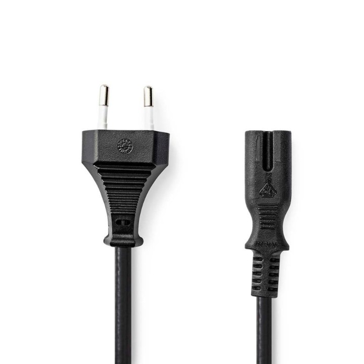 Nedis Euro - Euro Cable 3m Μαύρο (CEGL11040BK30)