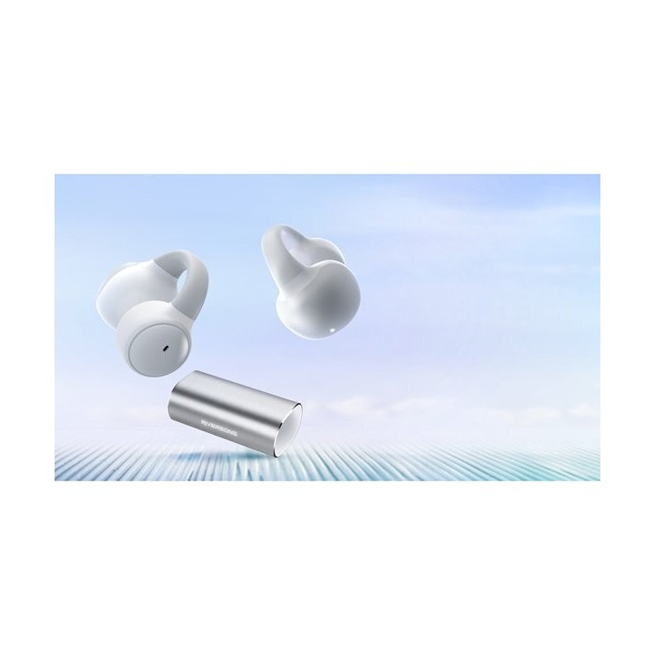 Riversong AirClip L3 In-ear Bluetooth Handsfree Ακουστικά με Θήκη Φόρτισης Ασημί