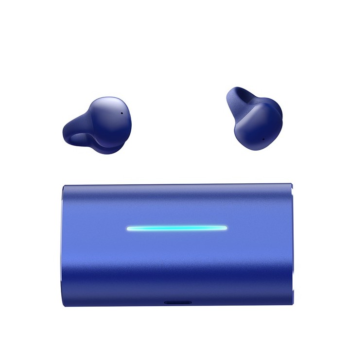 Riversong AirClip L3 In-ear Bluetooth Handsfree Ακουστικά με Θήκη Φόρτισης Μπλε