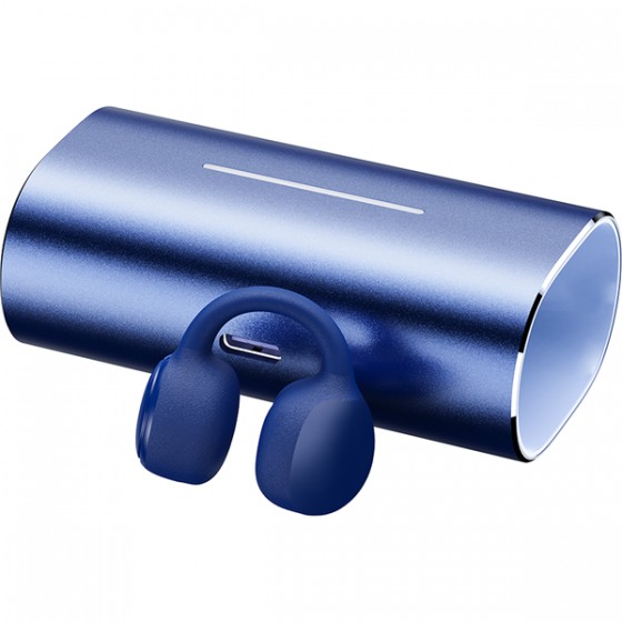 Riversong AirClip L3 In-ear Bluetooth Handsfree Ακουστικά με Θήκη Φόρτισης Μπλε
