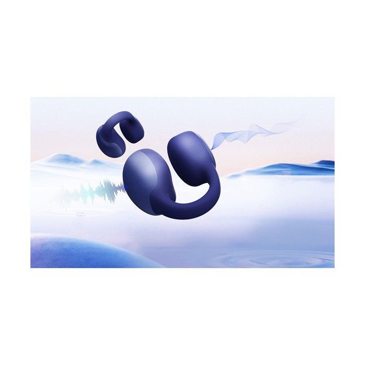 Riversong AirClip L3 In-ear Bluetooth Handsfree Ακουστικά με Θήκη Φόρτισης Μπλε