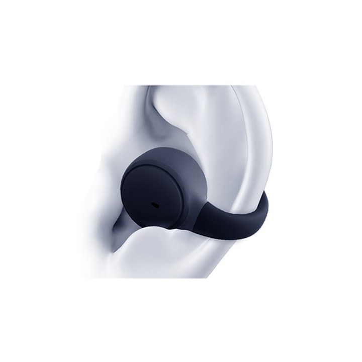 Riversong AirClip L3 In-ear Bluetooth Handsfree Ακουστικά με Θήκη Φόρτισης Μαύρα