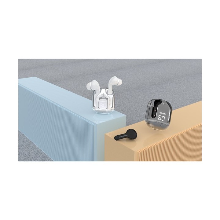 Riversong Airfly M2 In-ear Bluetooth Handsfree Ακουστικά με Θήκη Φόρτισης Μαύρα