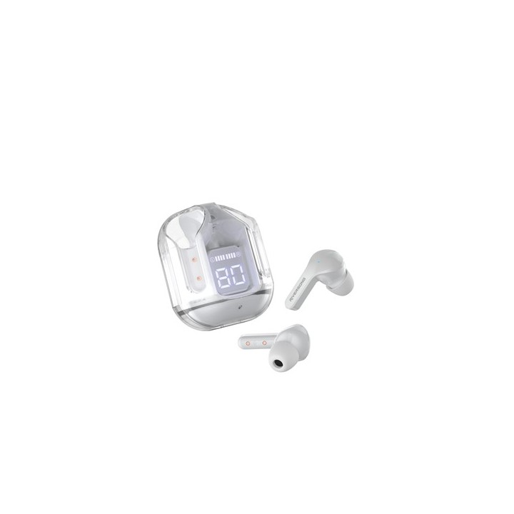 Riversong Airfly M2 In-ear Bluetooth Handsfree Ακουστικά με Θήκη Φόρτισης Λευκά