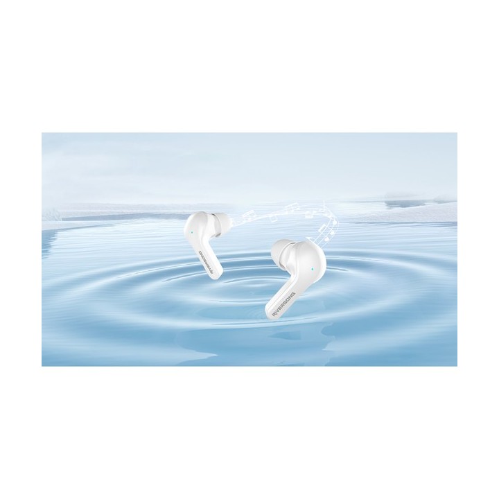 Riversong Airfly M2 In-ear Bluetooth Handsfree Ακουστικά με Θήκη Φόρτισης Λευκά