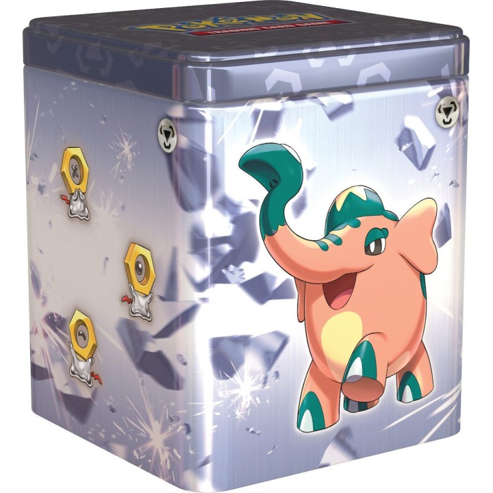 Pokemon TCG: Stackable Tin 2024 (Steely Metal Type)