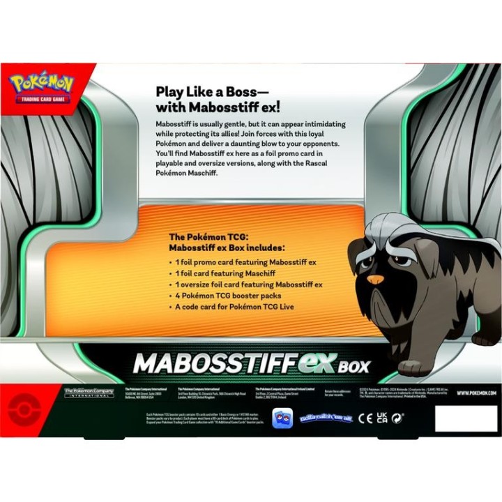 Pokemon TCG: Mabosstiff ex Box (POK858697)