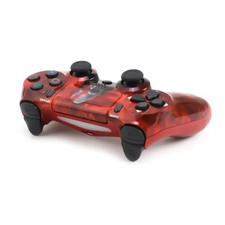 Doubleshock Ασύρματο Gamepad για PS4 God Of War Κόκκινο