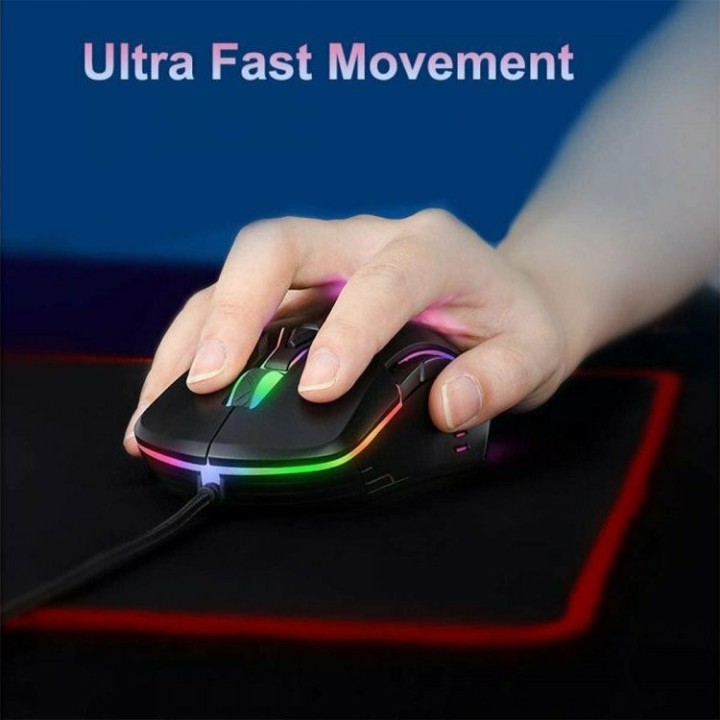 Onikuma CW902 RGB Gaming Ποντίκι 6400 DPI Μαύρο(762)