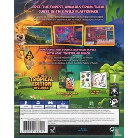 Marsupilami: Hoobadventure Tropical Edition PS4 Game