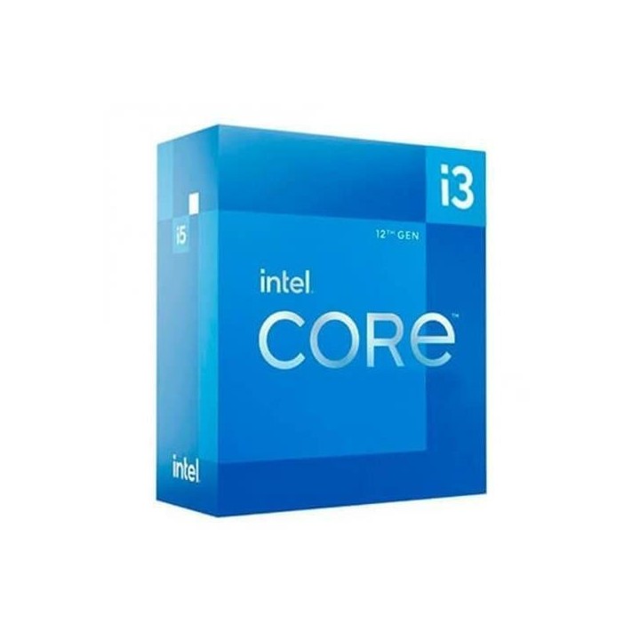Intel Core i3-12100 3.3GHz Επεξεργαστής 4 Πυρήνων για Socket 1700 σε Κουτί με Ψύκτρα
