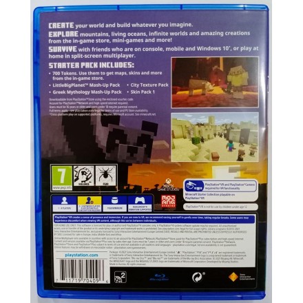 Minecraft Starter Collection Edition PS4 Game