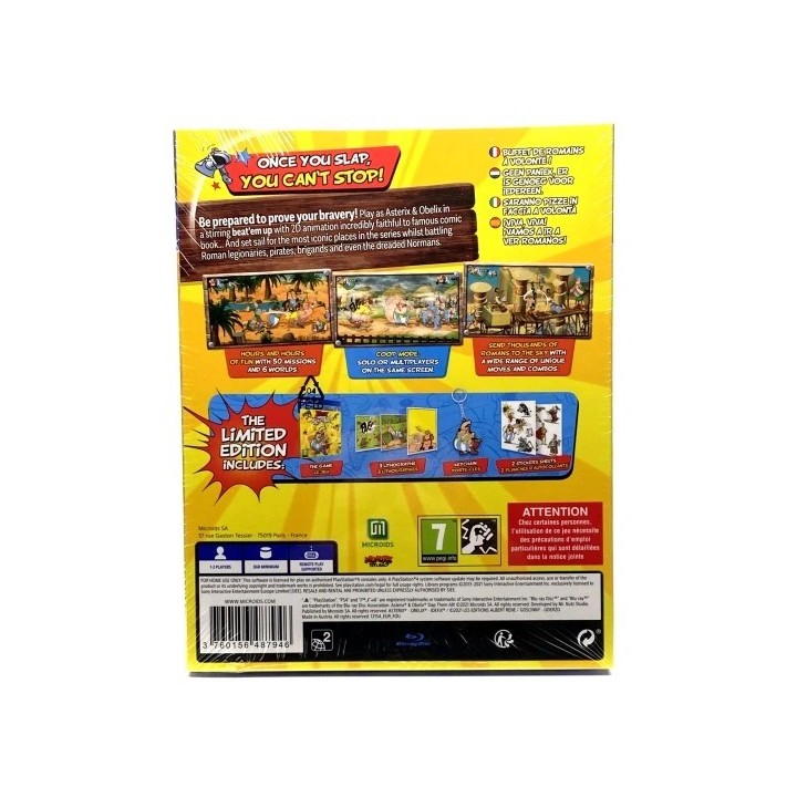 Asterix & Obelix: Slap them All! Limited Edition PS4 Game(CUSA-23755)