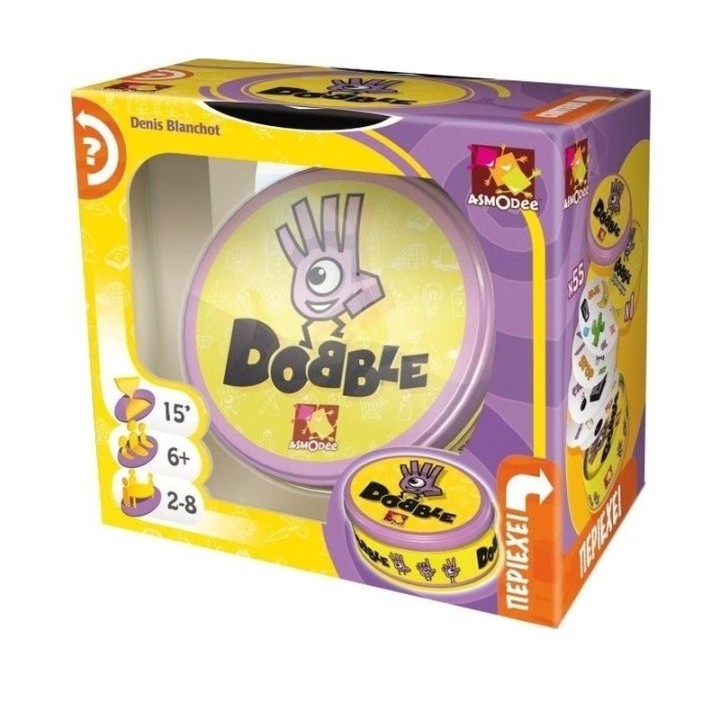 Kaissa Επιτραπέζιο Παιχνίδι Dobble Eco για 2-8 Παίκτες 6+ Ετών(KA114966)