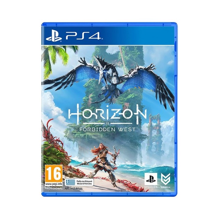Horizon Forbidden West (ελληνικό μενού και ελληνικούς υπότιτλους) PS4 GAMES Used-Μεταχειρισμένο