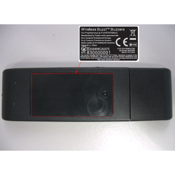 Buzz Wireless Controller USB Dongle (ONLY) Without Buzzers PS3 Used-Μεταχειρισμένο(R005WWCA0075)
