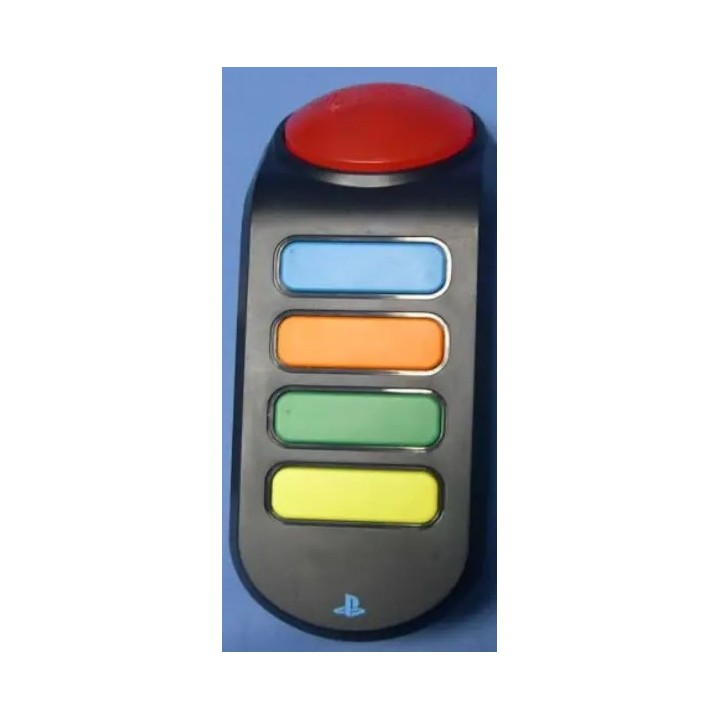 Wireless Buzz! Buzzers Controller Only Playstation 3 & 2 ( 4 τεμάχια ) Without USB Dongle Used-Μεταχειρισμένο