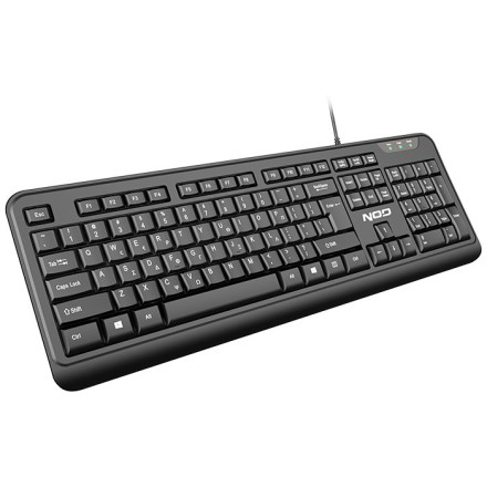 Ενσύρματο πληκτρολόγιο USB NOD Executive με Ελληνικό layout GR