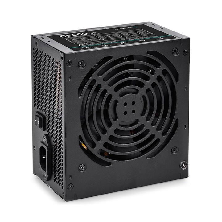 Τροφοδοτικό Η/Υ DEEPCOOL DE600 V2 450W υψηλής απόδοσης, σε μαύρο χρώμα